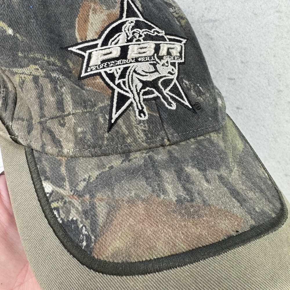 PBR Hat Cap Men's Adjustable Camo Professional Bull Riders Rodeo‎ Cowboy Ranch